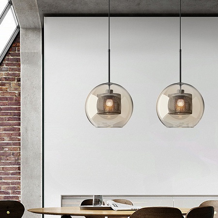 Подвесной Светильник Catch Amber Pear S D25 Imperiumloft 109582-26 - фото