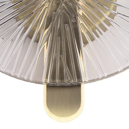 Светильник настенный ST-Luce бронза/прозрачный LED 1*11W 4000K SL6141.301.01 - фото