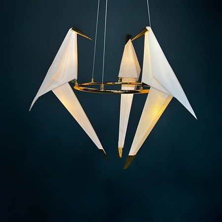 Люстра Origami Bird Chandelier 3 Imperiumloft 75246-22 - фото