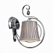 Светильник настенный Хром/Серебристый E14 1*40W SL177.101.01 - фото