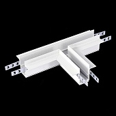 Коннектор T-образный для встраиваемого магнитного шинопровода под ГКЛ 12мм ST-Luce Белы ST007.599.12