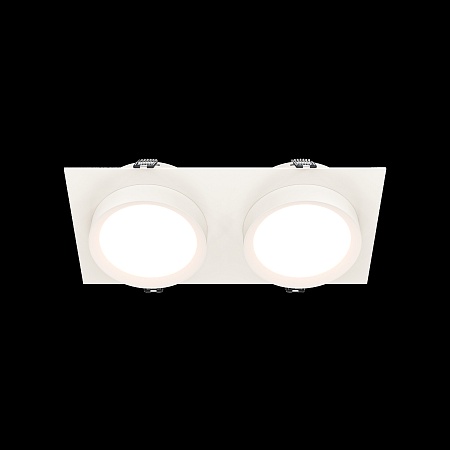 Встраиваемый светильник Technical Hoop DL086-02-GX53-SQ-W - фото