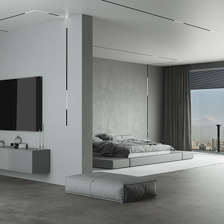 Умный трековый светильник 20W 2700-6500K Dim L02 Slim Magnetic 85077/01 Elektrostandard - фото