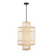 Светильник подвесной ST-Luce Древесный/Белый E27 1*40W SL6241.523.01