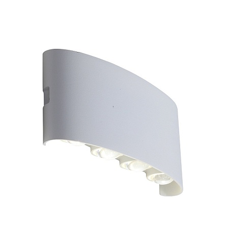 Светильник уличный настенный ST-Luce Белый кварцевый LED 8*1W 4000K SL089.501.08 - фото