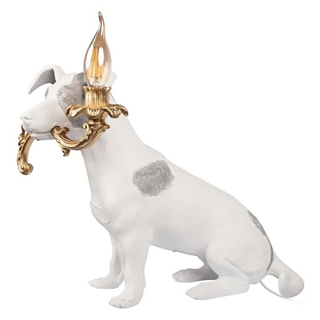 10312 Grey Настольная лампа LOFT IT Dog - фото