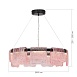 Светильник подвесной ST-Luce черный/розовый LED 1*54W 3000K SL6021.403.54 - фото