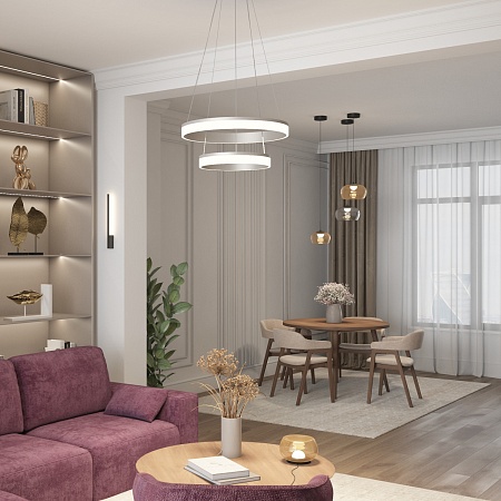 Настольная лампа Denkirs DK6747-BK+AM - фото