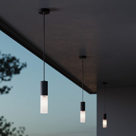 Подвесной светильник 5602 TECHNO черный Elektrostandard - фото