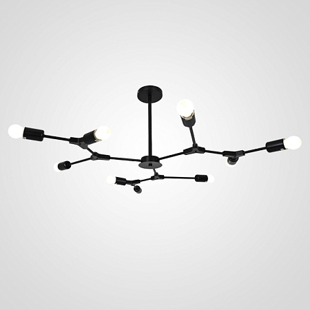 Люстра На Штанге Late D103 Black Imperiumloft 193583-26 - фото