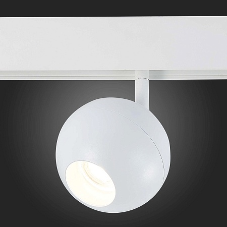 Магнитный трековый светильник Белый LED 1*12W 4000K 680Lm Ra>80 36° IP20 L120xW100xH195 ST354.546.12 - фото