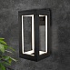 Уличный настенный светодиодный светильник Frame LED IP54 1527 TECHNO LED черный - фото