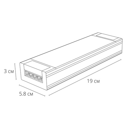 Блок питания 48V 150W 3.125А Arte Lamp PRO A481305 - фото