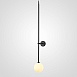 Настенный Светильник Lines Ball 100 Black Imperiumloft 140827-26 - фото