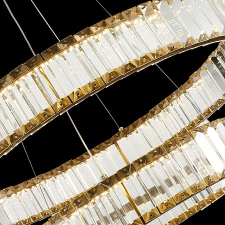 Люстра подвесная ST-Luce Латунь/Прозрачный LED 1*70W 4000K SL1622.303.02 - фото
