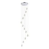 Светильник подвесной ST-Luce Хром/Прозрачный LED 12*3W 3000K SL6114.103.12