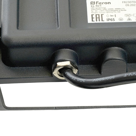 Светодиодный прожектор Feron LL-921 IP65 50W 6400K - фото