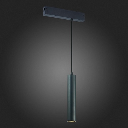 Св-к трек. Черный GU10 1*50W IP20 D54xH290 180-240V Без ламп ST507.403.01 - фото