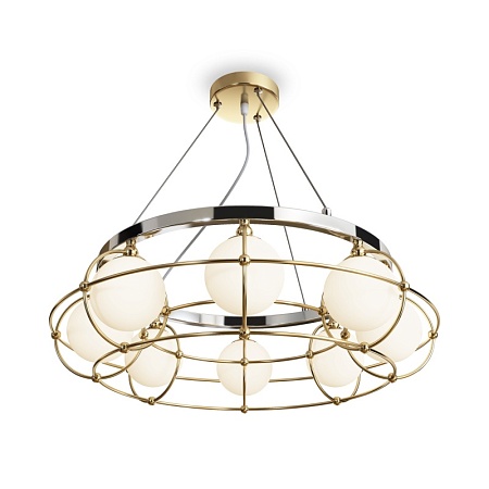 Подвесной светильник Maytoni Carcass MOD312PL-08GCH - фото