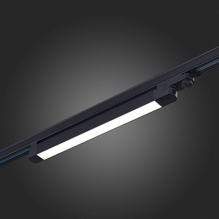 Св-к трек. Черный LED 1*20W 4000K 1 600Lm Ra>90 120° IP20 L535xW33xH73 165-265V ST663.446.20 - фото