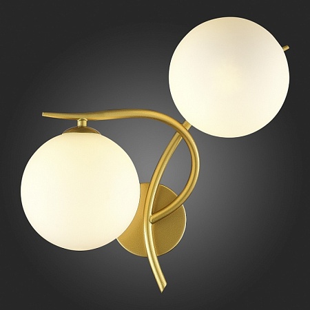 Светильник настенный Золотистый/Белый G9 LED 2*5W SLE2210-201-02 - фото