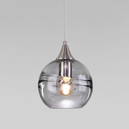 Подвесной акцентный светильник Eurosvet 50221/1 дымчатый - фото