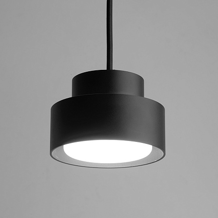 Светильник потолочный Feron HL3678 Barrel AURA levitation 12W, 230V, GX53, чёрный, на подвесе 1,7 м - фото