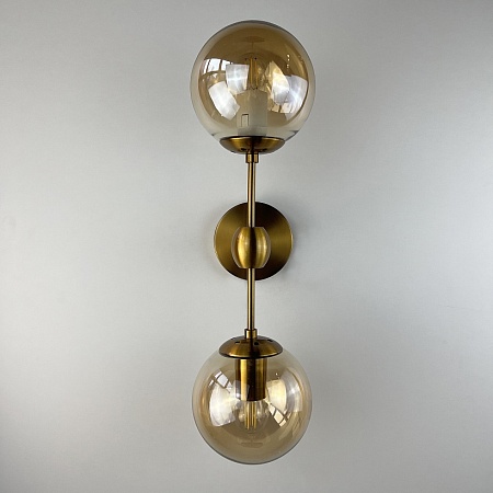 Бра Modo Sconce 2 Globes Gold Imperiumloft 84999-22 - фото