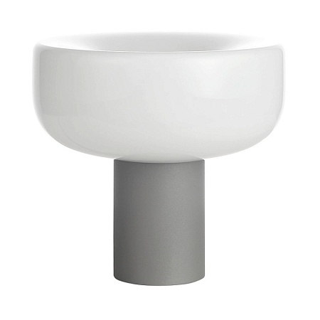 Прикроватная лампа ST-Luce Серый/Молочный E27 1*40W SL6014.504.01 - фото