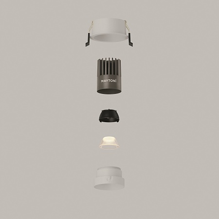 Встраиваемый светильник Technical DL115-10W-3K-W - фото