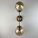 Бра Modo Sconce 2 Globes Gold Imperiumloft 84999-22 - фото