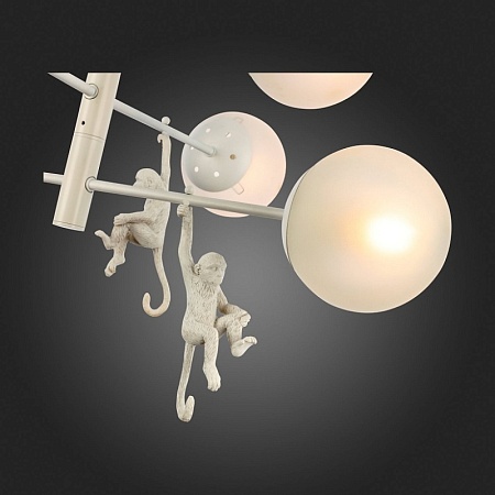 Светильник потолочный Белый/Белый E14 6*60W SLE115103-06 - фото