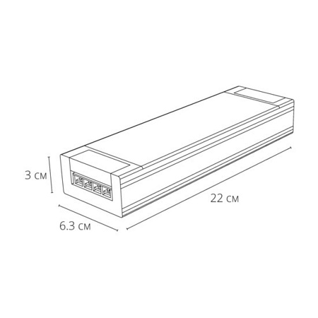 Блок питания 48V 300W 5.2А Arte Lamp PRO A481505 - фото