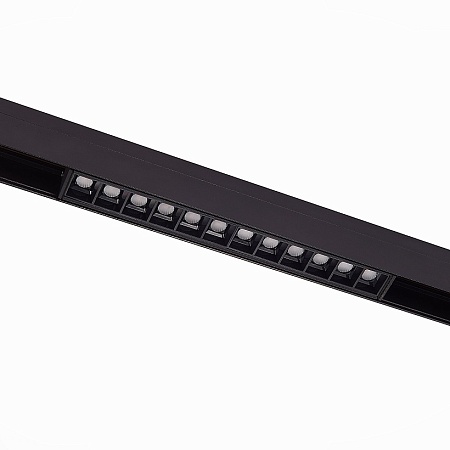 Магнитный трековый светильник Черный LED 1*12W 4000K 1 009Lm Ra>90 36° IP20 L222xW22xH4 ST361.446.12 - фото