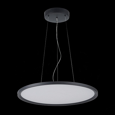 Светильник подвесной Черный LED 1*56W 4000K 5 040Lm Ra>80 120 IP20 D600xH36 185-265V ST602.443.56 - фото