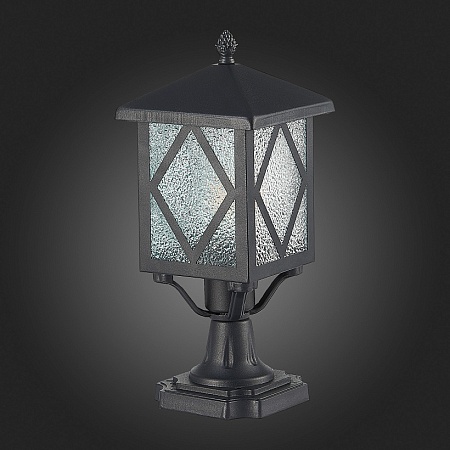 Светильник уличный наземный ST-Luce Черный/Черный, Прозрачный E27 1*60W SL084.405.01 - фото
