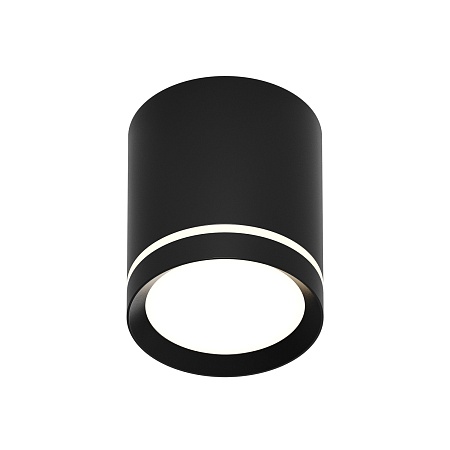 DK4013-BK Светильник накладной IP 20, 5 Вт, LED 4000, черный, алюминий/акрил - фото