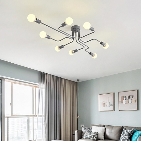 Потолочная Люстра Scheme Gray Imperiumloft 102022-26 - фото