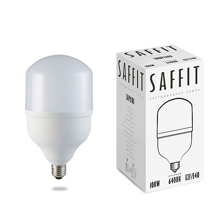 Лампа светодиодная SAFFIT SBHP1100 E27-E40 100W 230V 6400K - фото