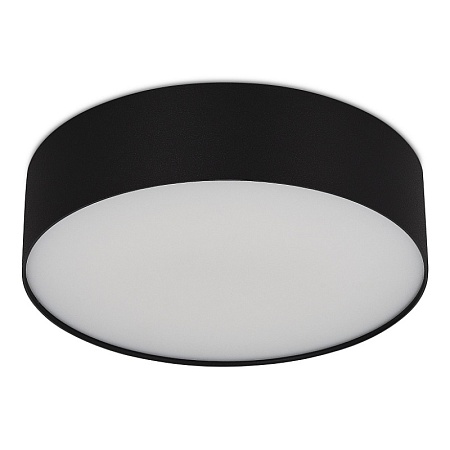 Светильник потолочный Черный LED 1*36W 4000K 3 240Lm Ra>90 120° IP20 D300xH55 180-240V ST606.442.36 - фото