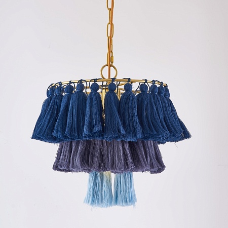 Подвесной Светильник Tassel Синий Imperiumloft 181895-26 - фото