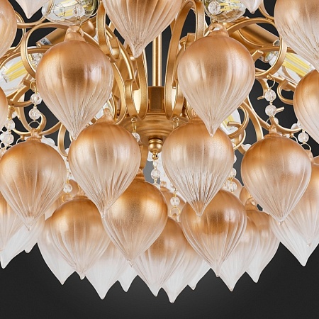 Люстра подвесная ST-Luce Золотистый/Золотистый E14 6*40W SL659.303.06 - фото