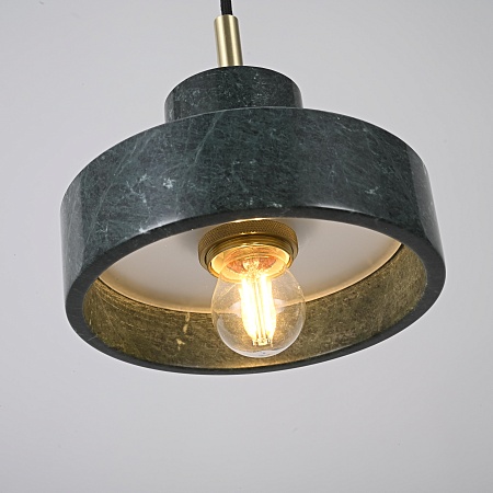 Подвесной Светильник Stone Pendant Green Imperiumloft Imperiumloft 179756-26 - фото