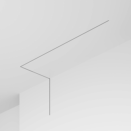 Шинопровод встраиваемый под шпаклевку 2 м Technical TRX184-132B - фото