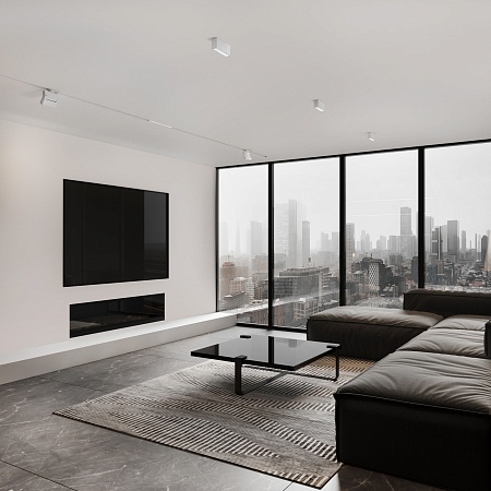 Светильник потолочный светодиодный 10W 4000K белый Block 25108/LED Elektrostandard - фото