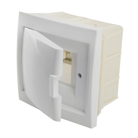 Бокс встраиваемый STEKKER EBX50-2/04-20 4 модуля, белый, пластик, серия Standart - фото