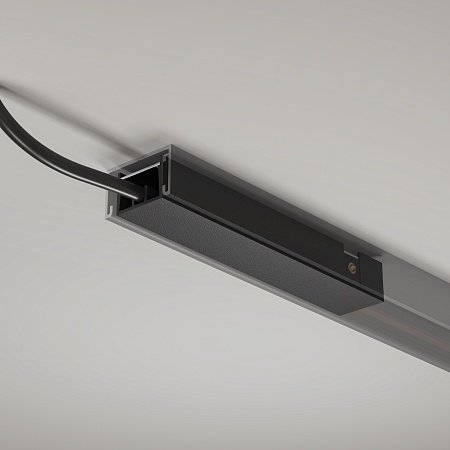 Трековая система Technical встраиваемая низковольтная (48 Вольт) чёрная 200x200 TS-R-200-TR176-1-3WTW-M-B