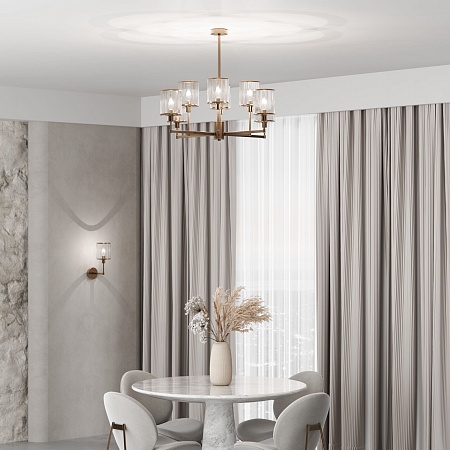 Потолочный светильник Eurosvet 60144/8 золото - фото