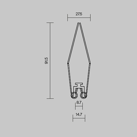 Комплектующие для профиля Led Strip 642006 - фото