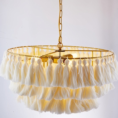 Подвесная Люстра Tassel Бежевый Imperiumloft 141054-26 - фото